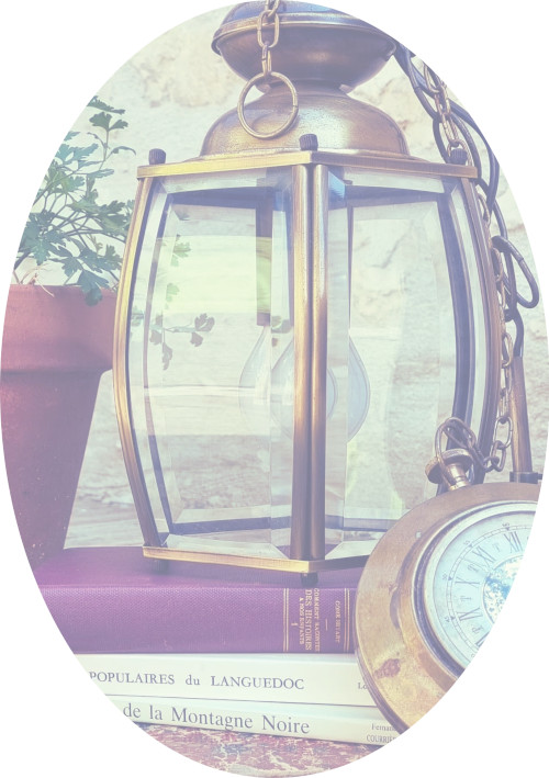 Lampe et horloge, les contes occitans