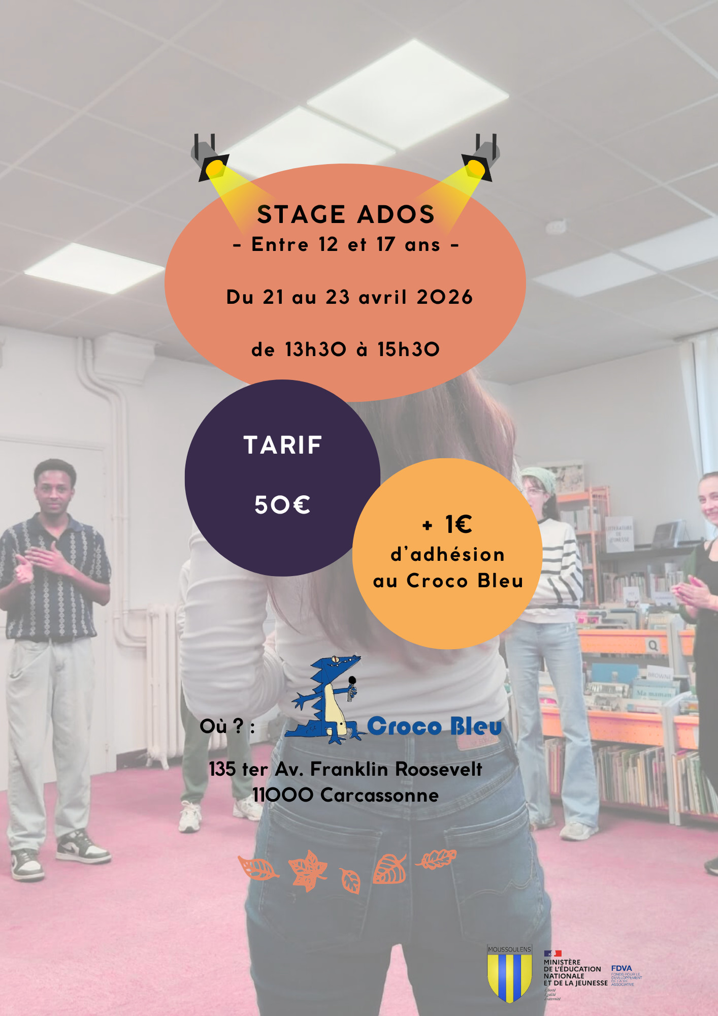 Le tarif des stages de théâtre