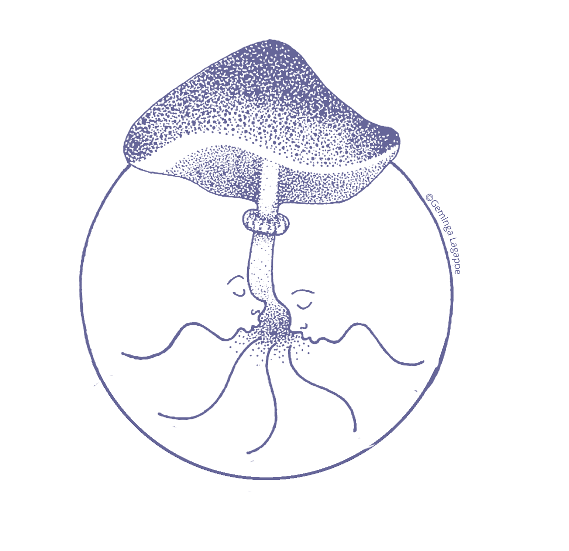 Le logo des Mégères de l'Humus