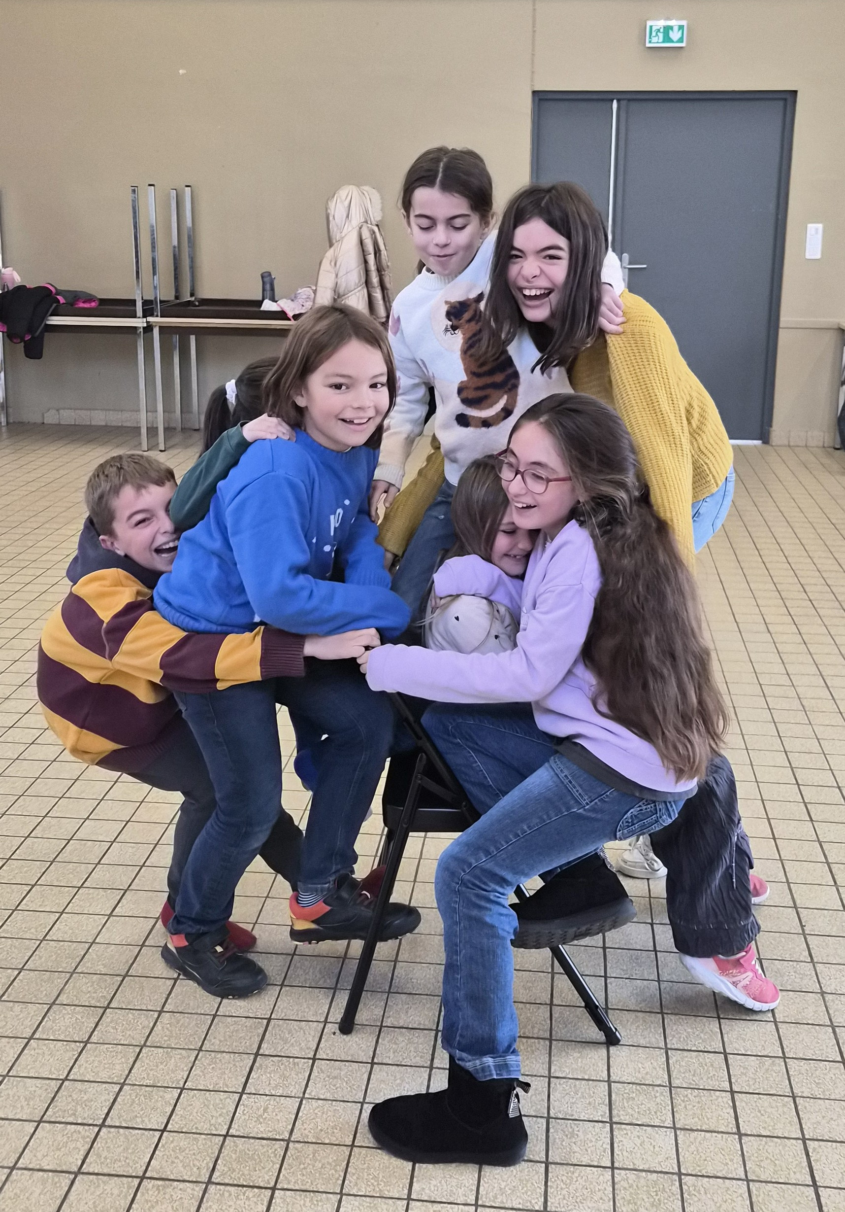 Photo d'un cours de théâtre